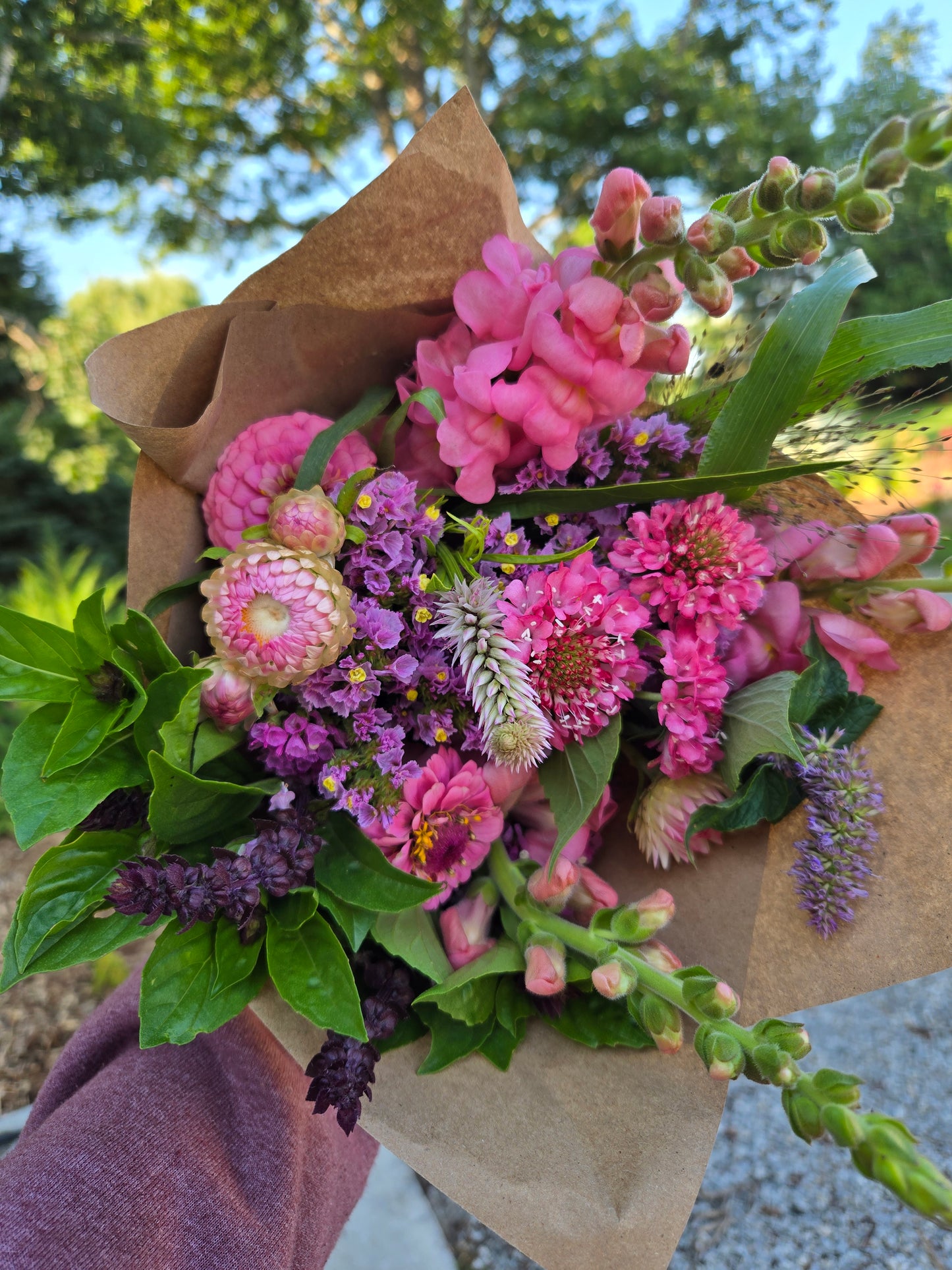 Once a Month Flowers, Farm Pick-up