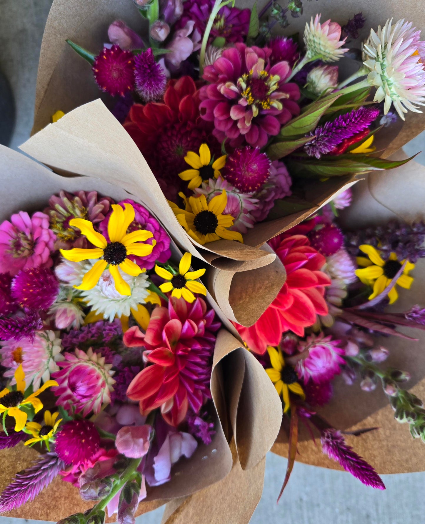Once a Month Flowers, Farm Pick-up